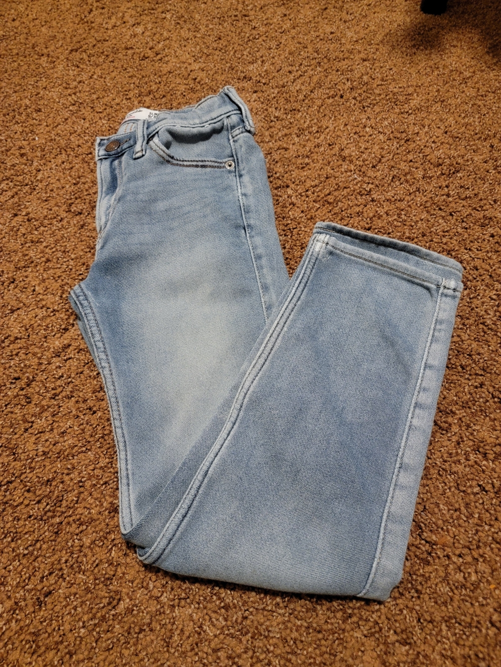 abercrombie kids Light Blue Skinny Jeans